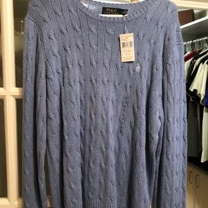 NWT Medium Ralph Lauren cable  knit swea